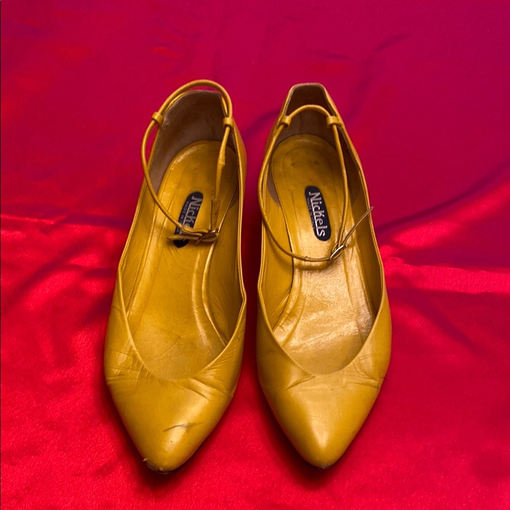 Nickels Women's Yellow Heels